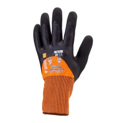 Gants EUROCUT L400 CUT D. HPPE J13 dble end. 3/4 latex