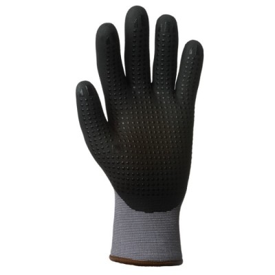 Gants EUROLITE 15N606D end.nit. paume+3/4 dos+picots