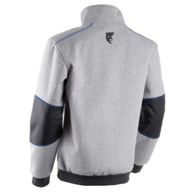 ORCKA Pull Softshell Gris chiné clair