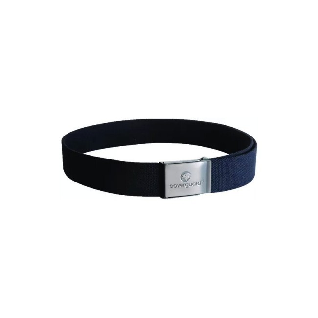 BELT Ceinture Coton noire, réglable, 120cm
