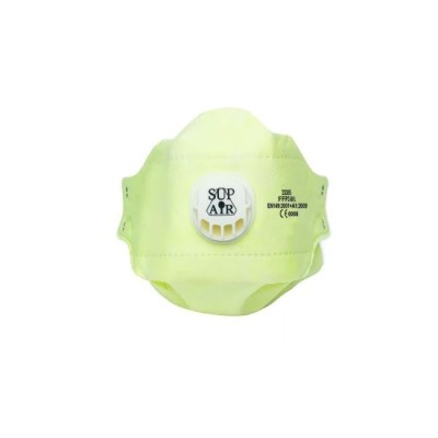 Masque FFP3 3D pliable valve(boite de 20 pièces)