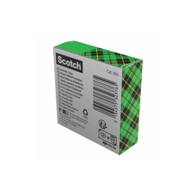 Ruban adhésif invisible mat Scotch Magic 810 - 33 m x 19 mm - SCOTCH