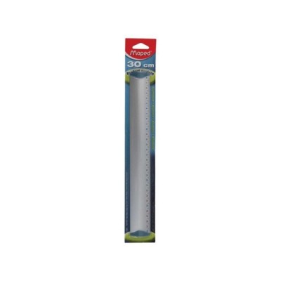 Règle de traçage aluminium 30 cm - Maped