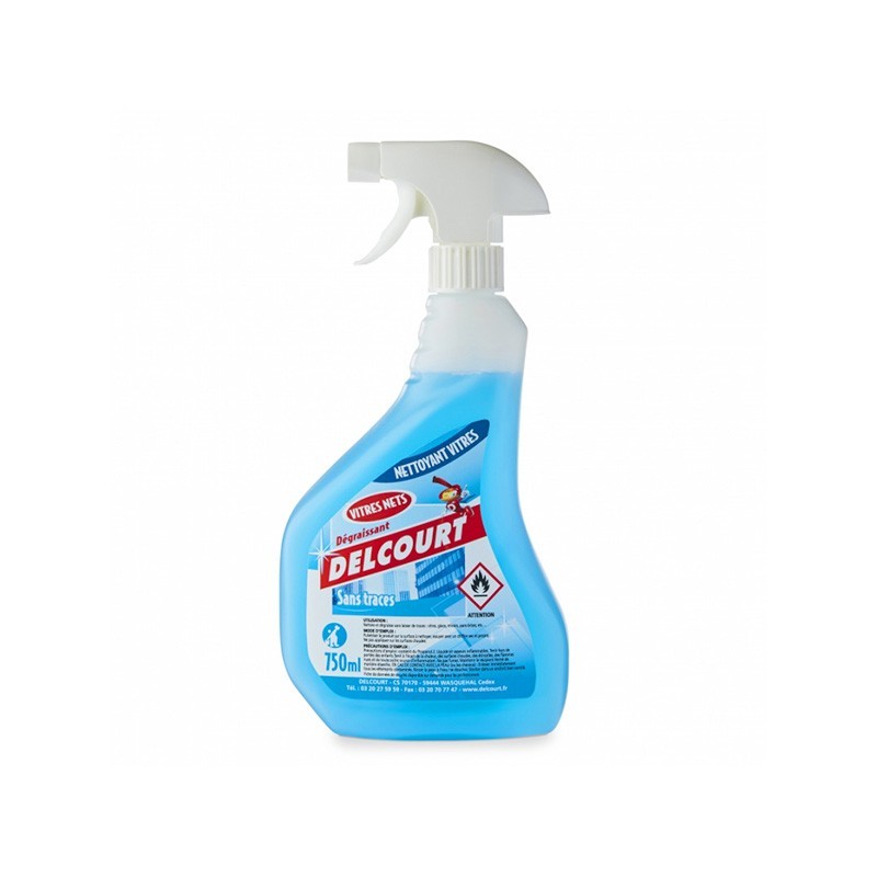 Pulvérisateur produit nettoyant vitres Delcourt - Vendu par 6