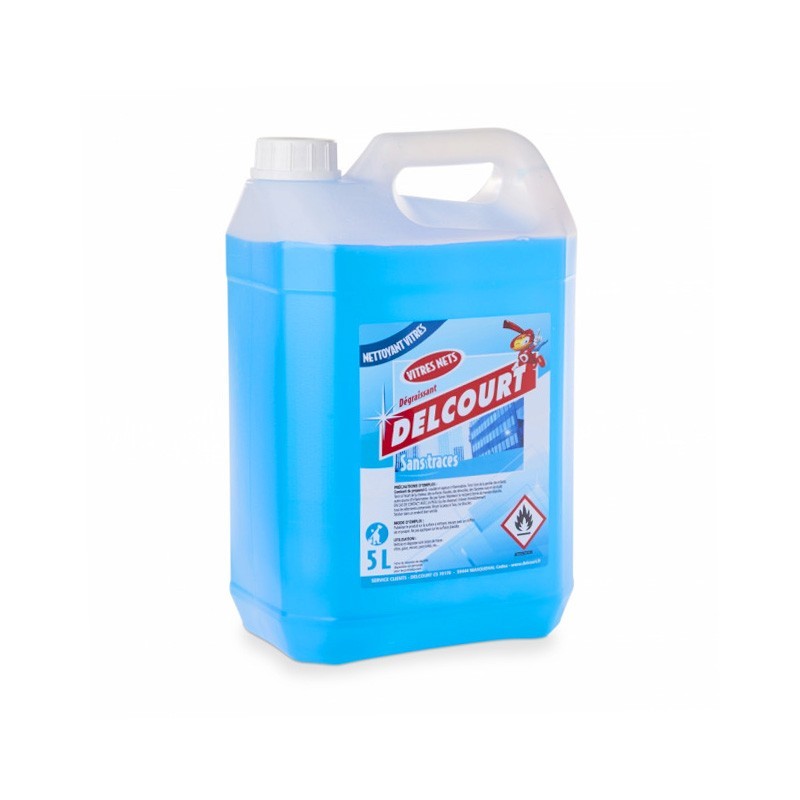 Produit nettoyant vitres Delcourt - Bidon 5L