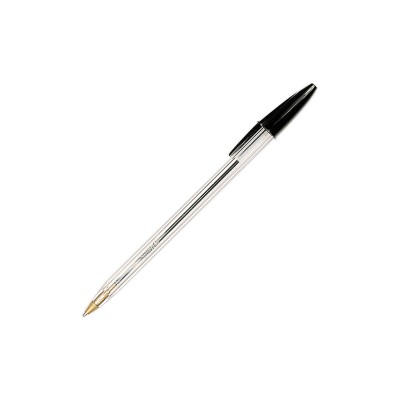 100 Stylos bille noirs Cristal - BIC