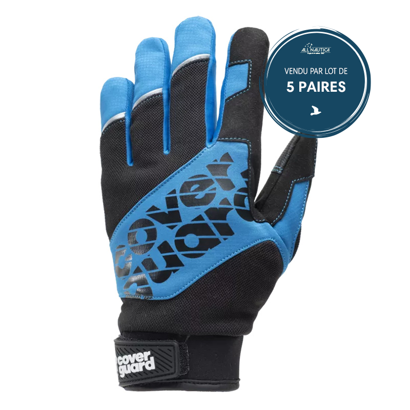 Gants EUROWINTER MX100 mécanique froid, noir bleu,